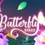 Logo for NetEnts Butterfly Staxx Slot