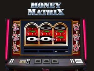 Logo for Realistic Money Matrix Slot