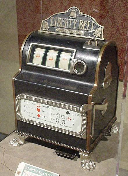 Screenshot of Invention of Slot Machine