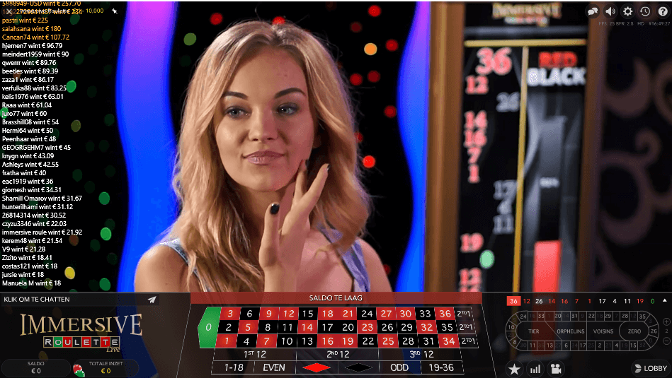 Screenshot of live casino games at jeetwin casino