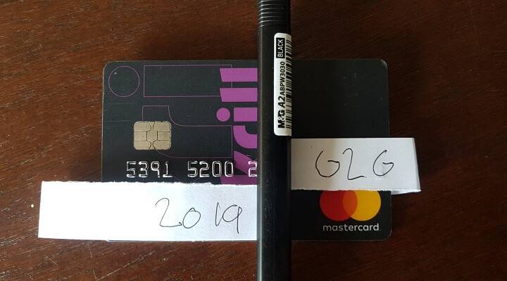 screenshot of Mastercard