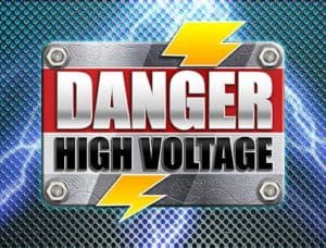 Logo for Big Time Gaming Danger! High Voltage Slot