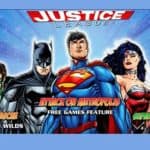 Logo for Justice League Slot