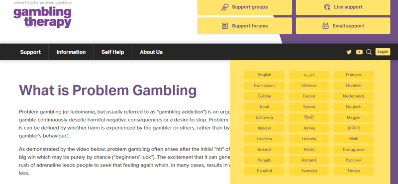 What is gambling therapy and how it helps