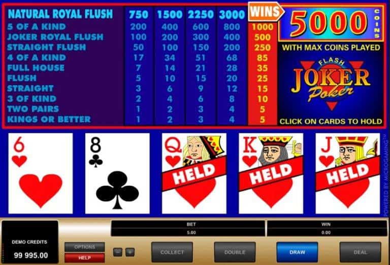 Guide & Rules How to Play Joker Poker Video Poker from India