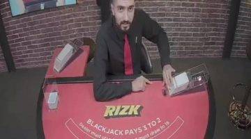 Video from Rizk showing when Indian player wins 35 lakh