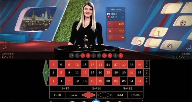 NetEnt Live Sports Roulette