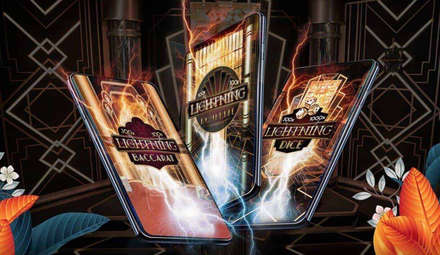 Rizk's Thrilling Tuesdays Promotion with Evolution Gaming Lightning Live Casino games