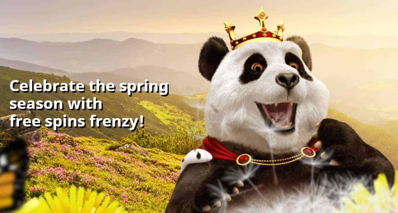 Free Spins up for grabs in Royal Panda's Spring Frenzy