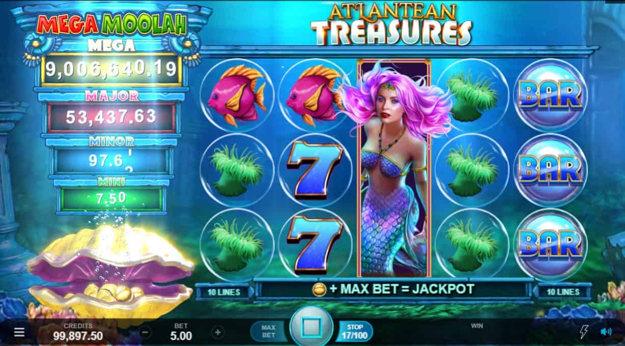 Screenshot of Atlantean Treasures