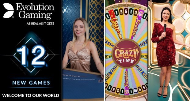 Evolution Gaming Release 12 New Games in 2020