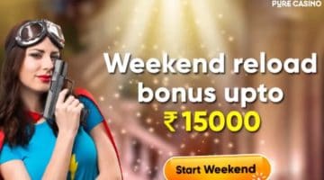 Pure Casino Weekend Reload Promotion