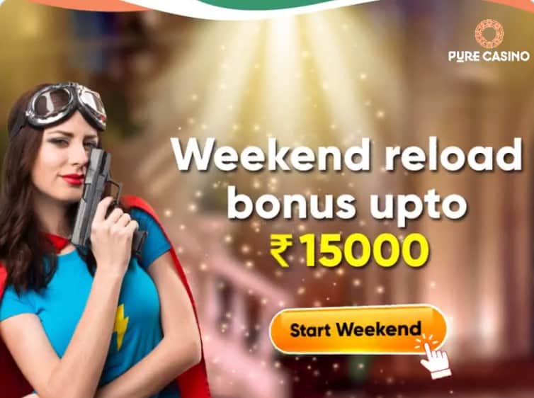 Pure Casino Weekend Reload Promotion