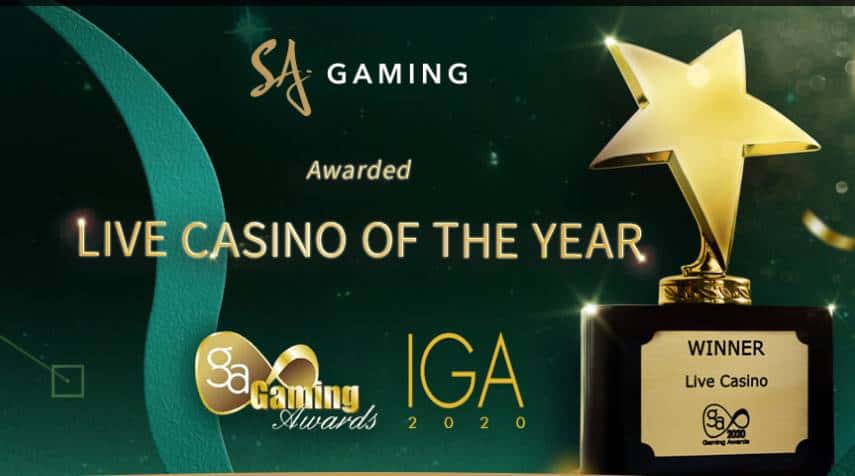 Live casino of the year at IGA 2020