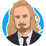 Fredrik G2G profile picture blue background