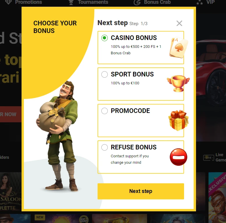 Zet Casino Bonus